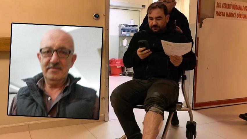 Bursa'da kayınpederini öldürüp kayınbiraderini yaralayan şahıs kaçtı! Korkunç görüntüler güvenlik kamerasına yansıdı