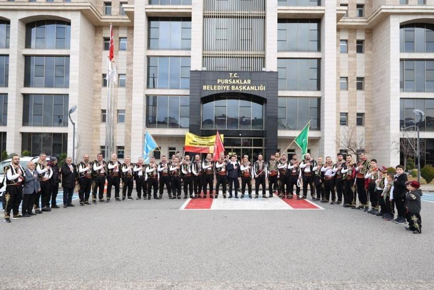 Ankara'da yürüyüşü yapıldı: Bin yıllık gelenek canlandı