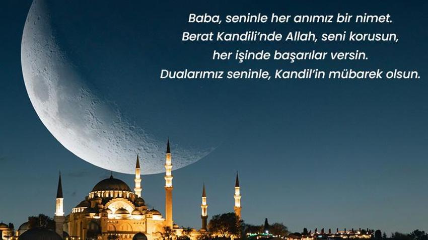 Aileye Gönderilecek Berat Kandili Mesajları: Anneye, Babaya, Akrabalara Özel Dualı, Hadisli, Ayetli ve Anlamlı Kandil Mesajları & Sözleri