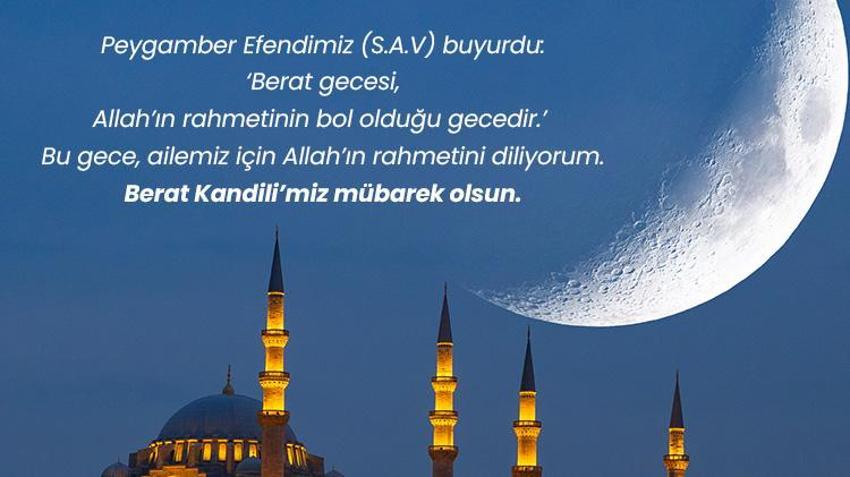 Aileye Gönderilecek Berat Kandili Mesajları: Anneye, Babaya, Akrabalara Özel Dualı, Hadisli, Ayetli ve Anlamlı Kandil Mesajları & Sözleri