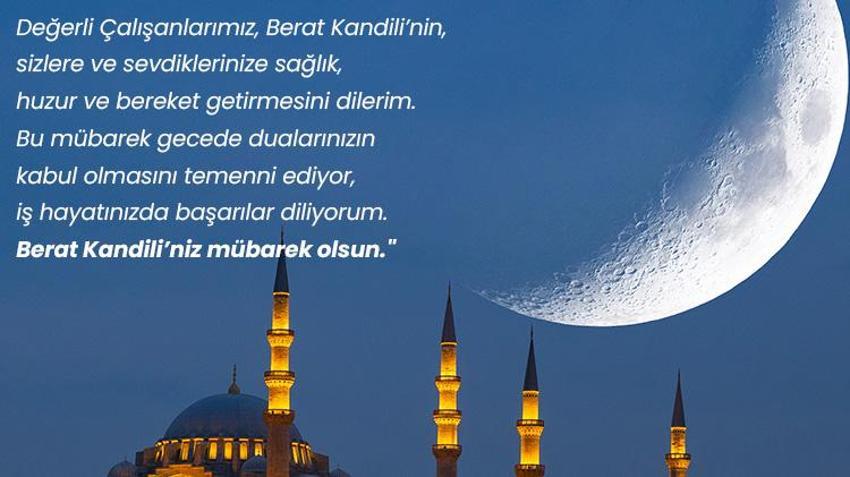 Kurumsal ve Resmi Berat Kandili Tebrik Mesajları: Şirketler, Kurumlar ve Yöneticiler İçin Ayetli ve Dualı Berat Kandili Tebrikleri