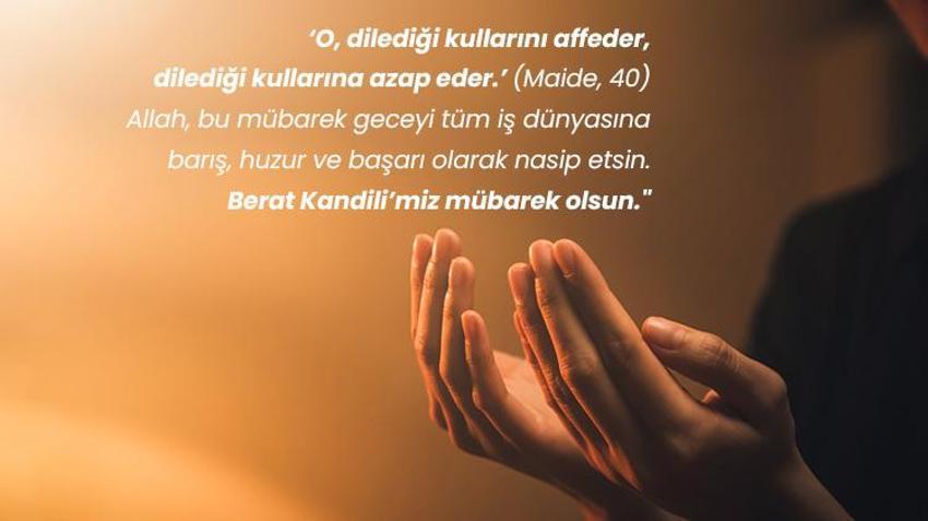 Kurumsal ve Resmi Berat Kandili Tebrik Mesajları: Şirketler, Kurumlar ve Yöneticiler İçin Ayetli ve Dualı Berat Kandili Tebrikleri