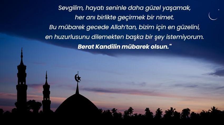 Sevgiliye Gönderilecek Berat Kandili Mesajları: Eşe ve Sevgiliye Özel Anlamlı Berat Kandili Mesajları & Sözleri & Tebrikleri