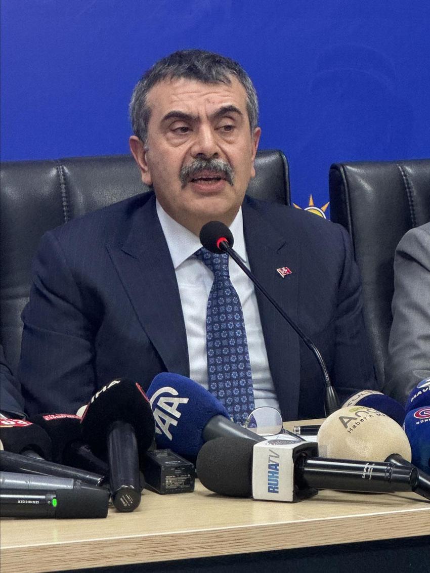 Milli Eğitim Bakanı Yusuf Tekin’den Şanlıurfa’ya peş peşe müjdeler verdi