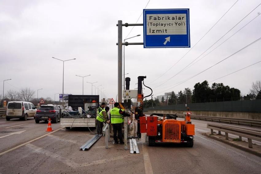 Kocaeli'de trafik güvenliğinde kritik adım! 6 noktaya yerleştirildi