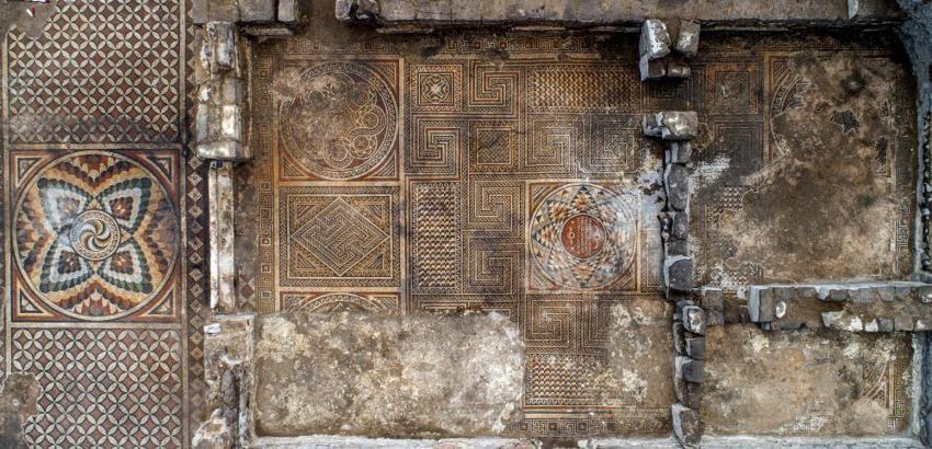 Kayseri’de 600 metrekarelik dev mozaik! İmparatorun konakladığı gizli saray turizme açılıyor