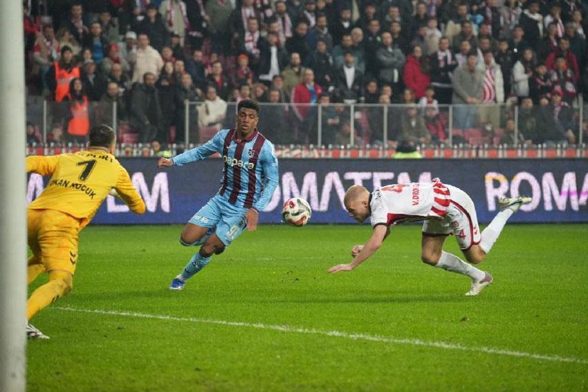 Karadeniz derbisinde Fırtına esti! Samsunspor - Trabzonspor: 0-3