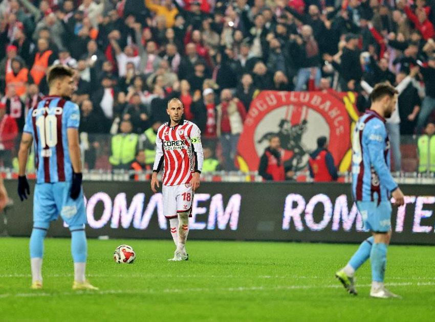 Karadeniz derbisinde Fırtına esti! Samsunspor - Trabzonspor: 0-3