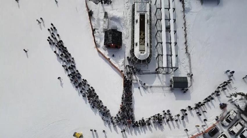Kars'ta hafta sonu herkes aynı şeyi yaptı! Tarihi gün yaşandı
