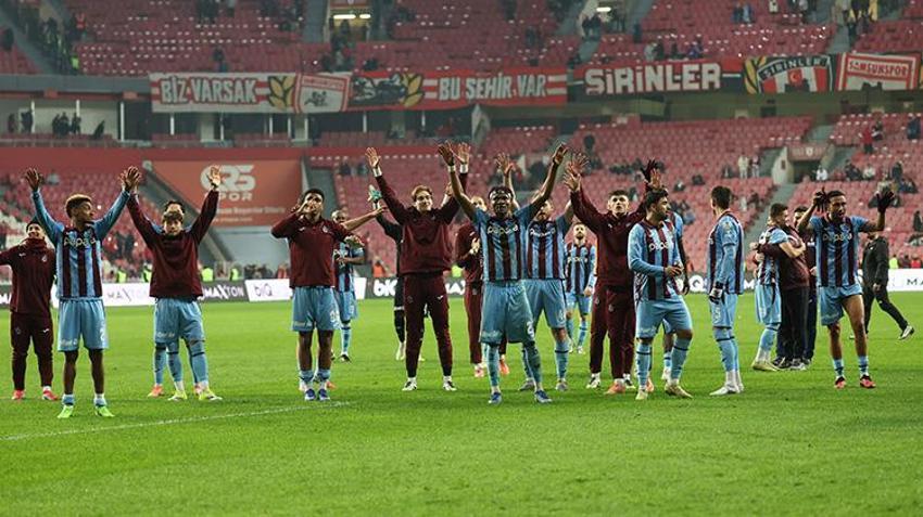 Trabzonspor, Samsun'da fark yarattı! Adım adım zirveye yürüyor