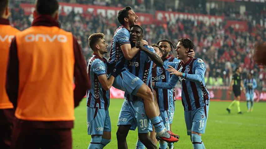 Trabzonspor, Samsun'da fark yarattı! Adım adım zirveye yürüyor