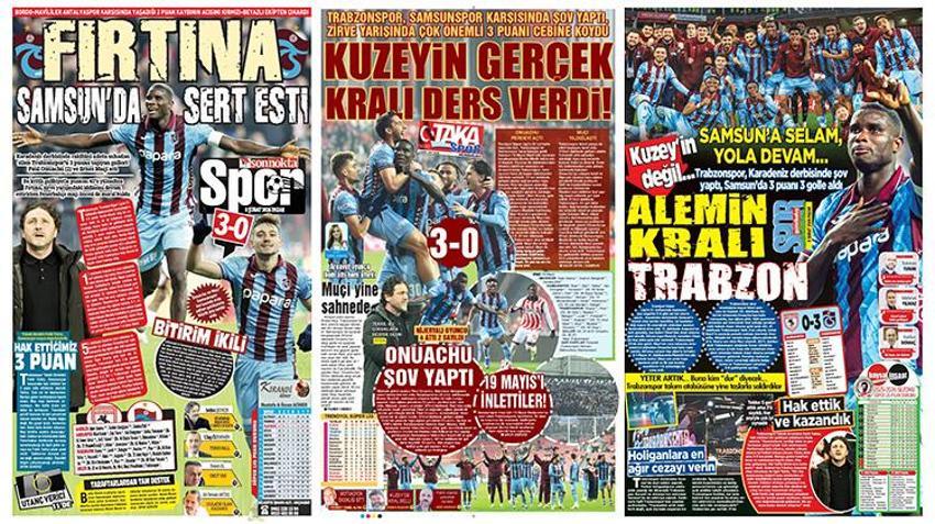Trabzonspor, Samsun'da fark yarattı! Adım adım zirveye yürüyor