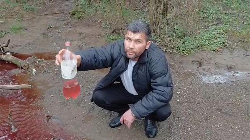 İstanbul'da tedirginlik yaratan görüntü! Rengi kırmızıya döndü