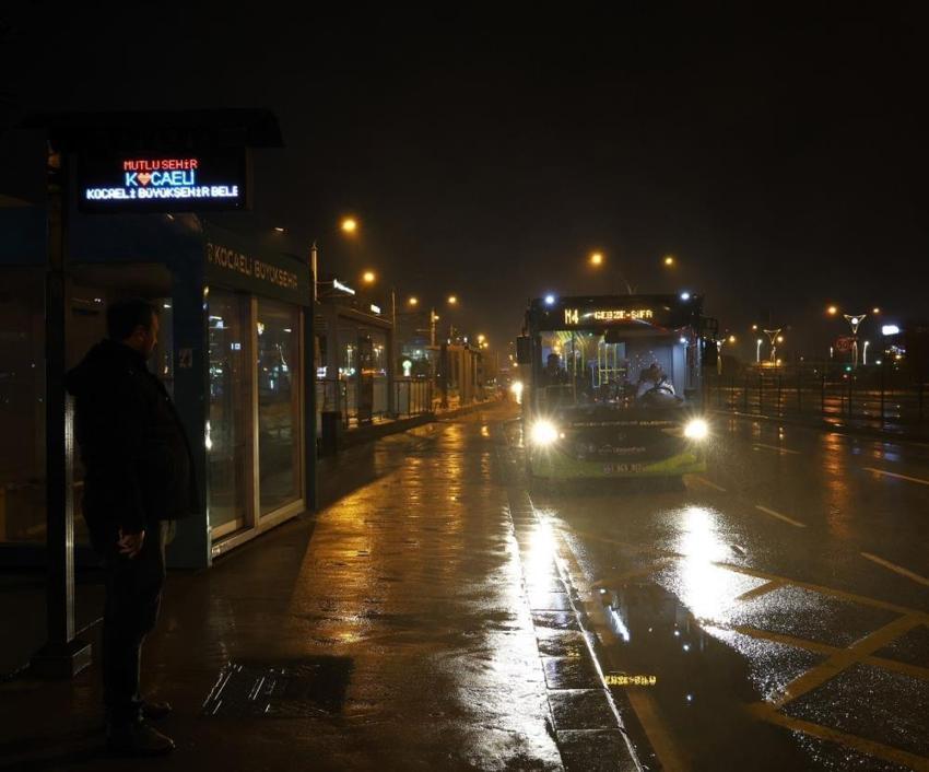 Kocaeli’de ulaşımda yeni dönem: 4 yeni hat 24 saat hizmet verecek