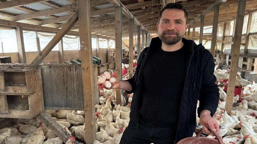 Ordulu üreticinin yöntemi şaşkına çevirdi! İnternette gördü, verim arttı