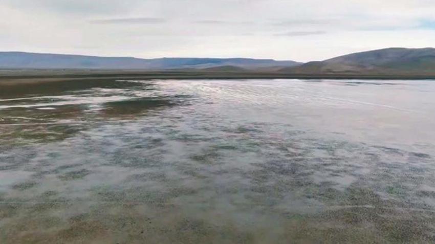 Konya'da sevindiren haber! Karlar eriyince kuruyan göl yeniden su tutmaya başladı