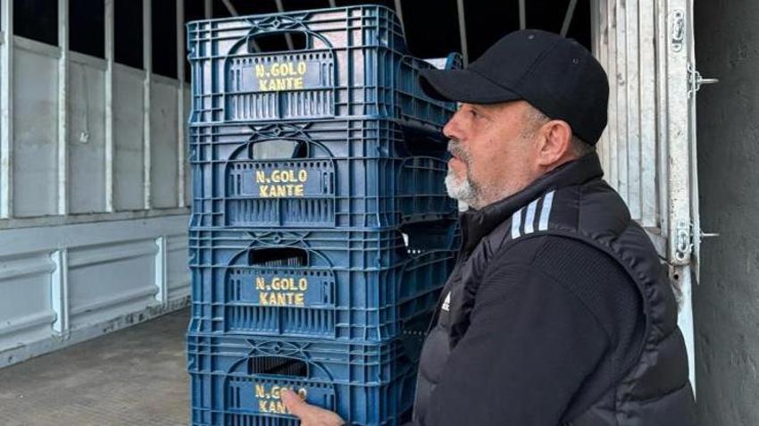 Fenerbahçeli üreticinin Kante sevgisi! Sarı-lacivert aşkı tarlaya taştı