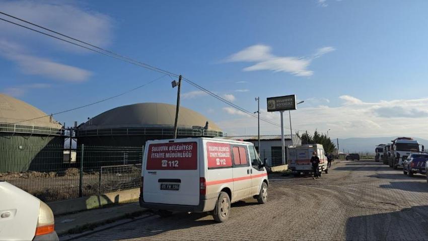 Amasya'da biyogaz tesisinde facia: 3 işçi hayatını kaybetti