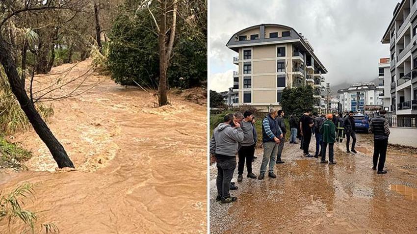 Antalya'yı sağanak ve fırtına vurdu! 7 ilçede okullar tatil edildi