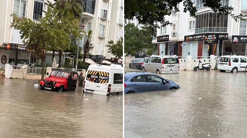 Antalya'yı sağanak ve fırtına vurdu! 7 ilçede okullar tatil edildi
