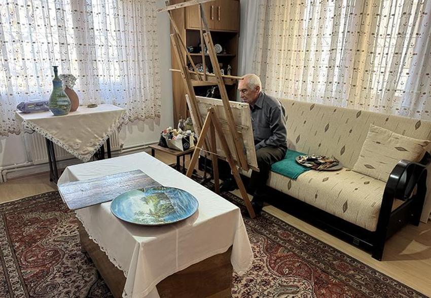 20 yıllık pilot emekli olunca Nevşehir'de yaptı! Durmadan üretip bedavaya veriyor