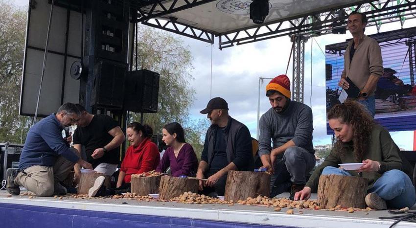 Muğla Datça'da ‘Badem Çiçeği Festivali’ renkli görüntülerle devam ediyor