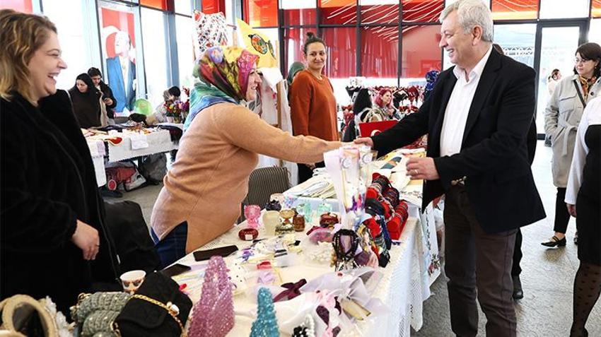 Osmangazi’de kadın girişimciler sokağı kapılarını açtı