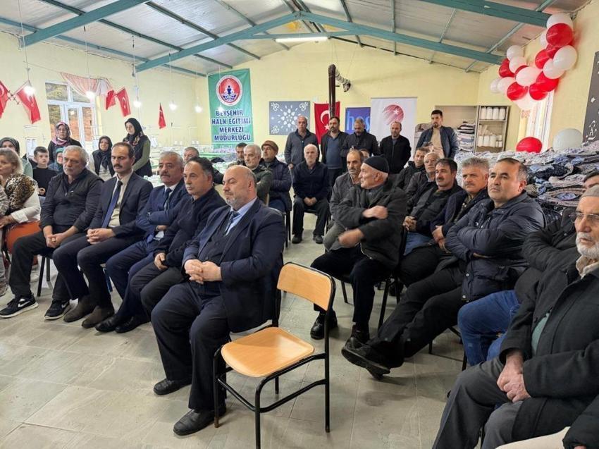 Beyşehirli kadınlar hem üretecek hem para kazanacak