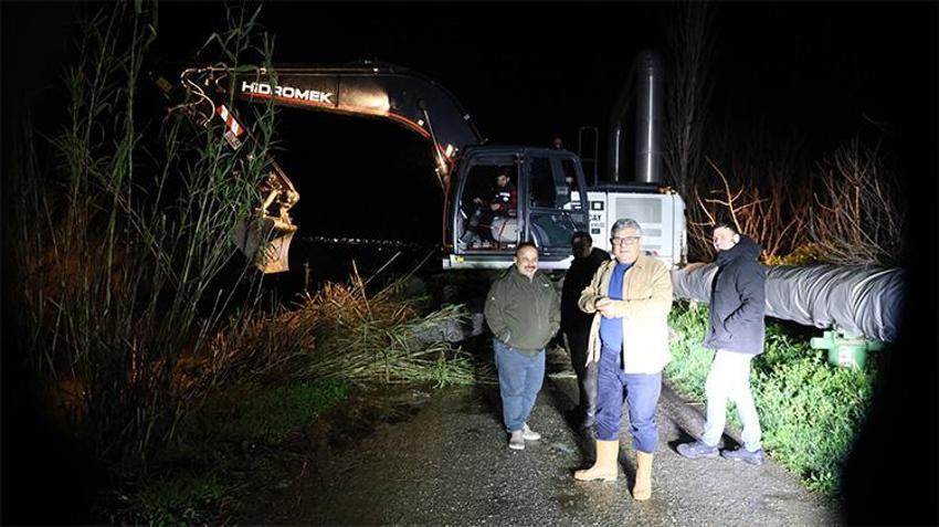 Aydın'ı gece yarısı taşkın korkusu sardı! Bölgede alarm verildi, ekipler seferber oldu