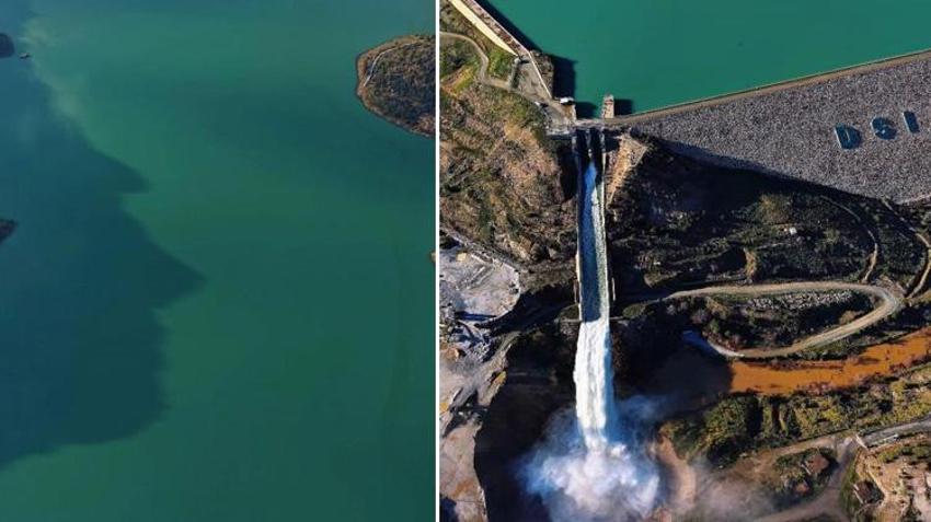 Mersin'de barajlar yükseldi, köy sulara gömüldü! Ortaya çıkan görüntü herkesi şaşkına çevirdi