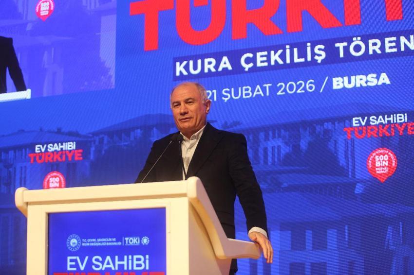 Bursa’da kura heyecanı! 17 bin 225 TOKİ konutunun hak sahipleri belirleniyor