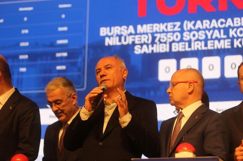 Bursa’da kura heyecanı! 17 bin 225 TOKİ konutunun hak sahipleri belirleniyor