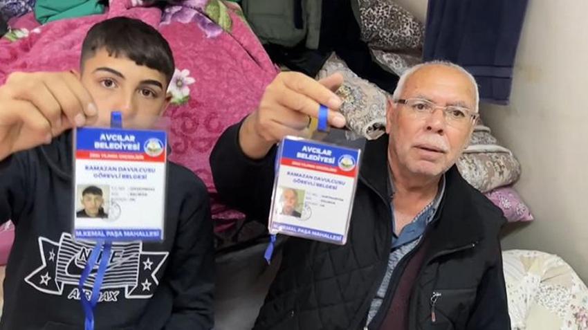 Gaziantepli ramazan davulcusu her yıl Avcılar'a taşınıp vatandaşı sahura kaldırıyor!