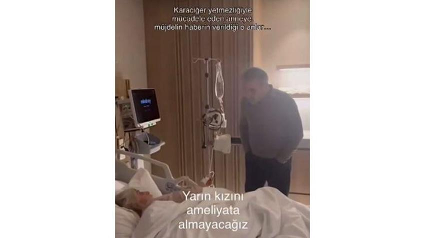 Kızının karaciğeri ile hayata tutunacaktı! Ameliyata saatler kala müjdeli haber geldi