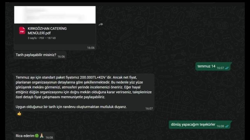 Antalya'da 800 yıllık tarih düğün salonu oldu!