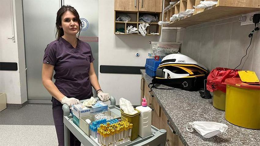 Hayvan sevgisi mesleğe dönüştü: Nöbetten çiftliğe koşuyor