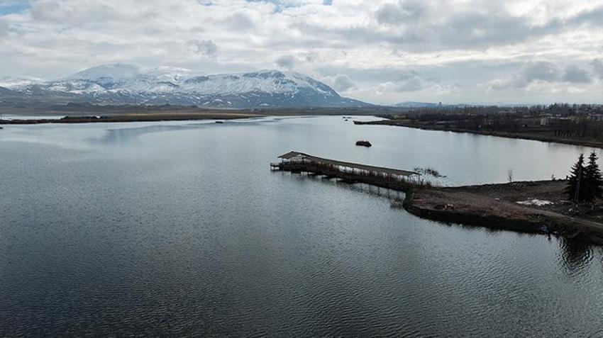 Sivas'ta geçen yıl kuruyan göl yüzde 100 doluluk oranına ulaştı