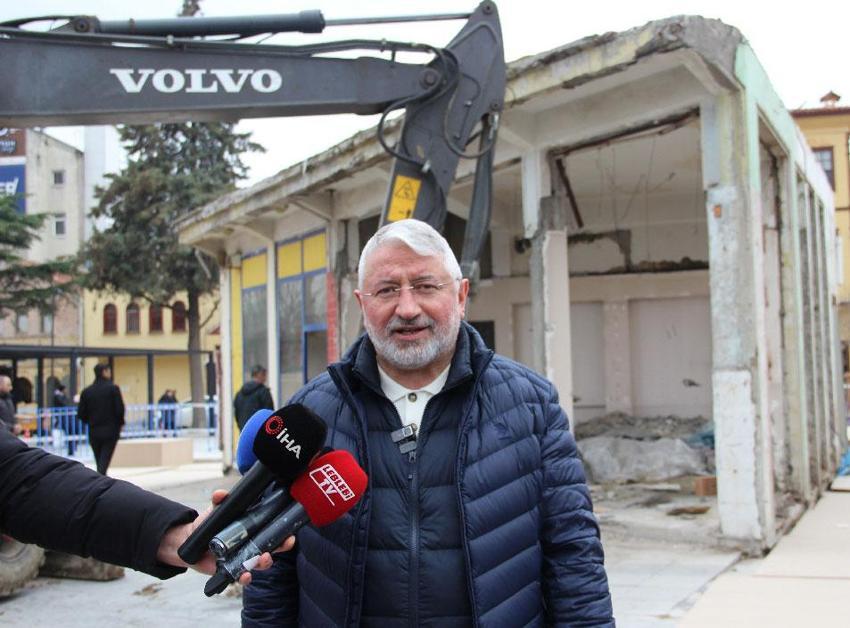 Son bina yıkıldı Çorum'un tarihi silüet gün yüzüne çıktı