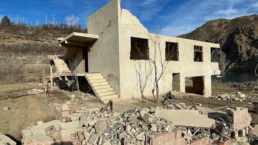 Artvin'de baraj çekildi duygular depreşti: 'Şimdi terk edilmiş bir görüntü var'
