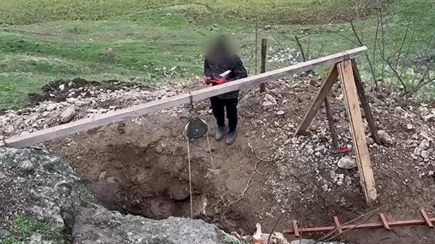Samsun'da defineciler suçüstü yakalandı! Neden kazdıklarını söylediler