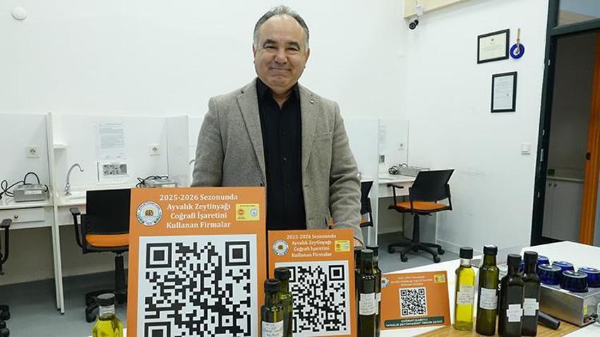 Ayvalık zeytinyağında karekod dönemi: Bahçesinden analiz sonucuna kadar her şey cebinizde