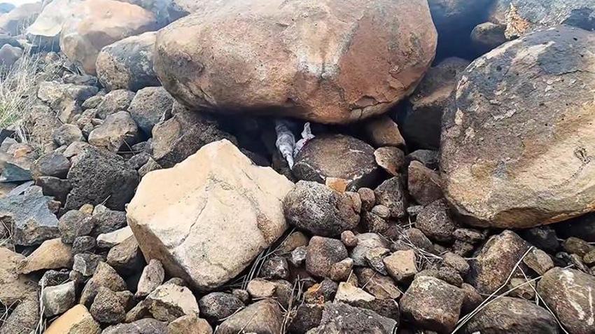 Bazalt taşların altından tarihi eserler çıkmadı! Şanlıurfa'da jandarma gerçeği ortaya çıkardı