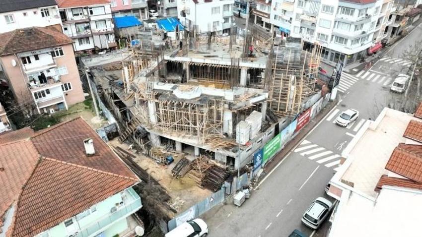 Kocaeli'nin göbeğinde 90 milyon liraya inşa ediliyor! Yüzde 40'ı bitti