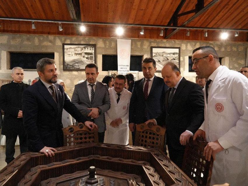 Kastamonu'da ahşap sanatıyla yapılan eserlere yoğun ilgi