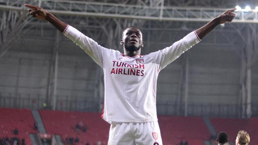 Samsunspor'da Marius Mouandilmadji Avrupa'yı salladı! Rekor kırdı, ilk sırada