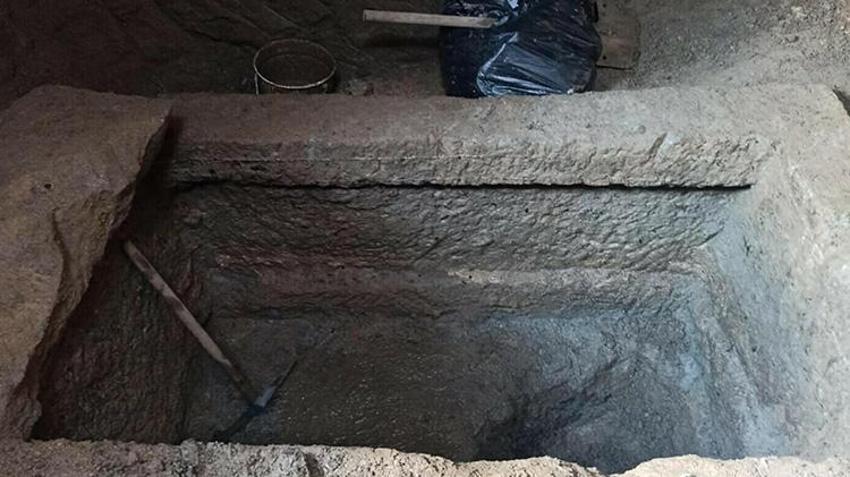 Bodrum'da altyapı çalışmaları sırasında devasa bir tarihi eser ortaya çıktı