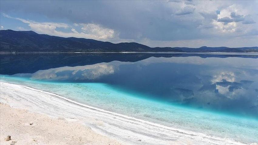 Türkiye’nin Maldivleri olarak anılan Salda Gölü’nden müjdeli haber geldi