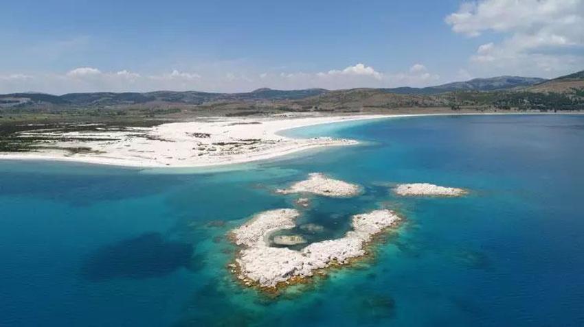 Türkiye’nin Maldivleri olarak anılan Salda Gölü’nden müjdeli haber geldi