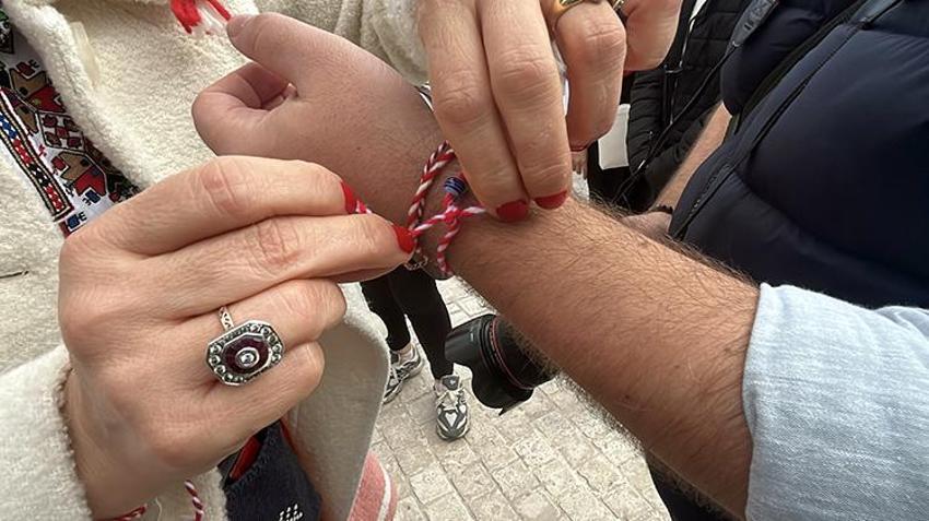 Edirne'de 'marteniçka'lar takıldı! 'Baba Marta' etkinliği gerçekleştirildi