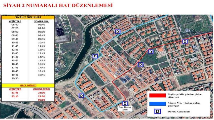 Eskişehirliler dikkat! 3 hattın güzergahı değişti: İşte yeni duraklar